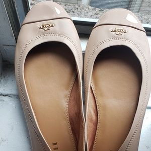 Nude Coach flats